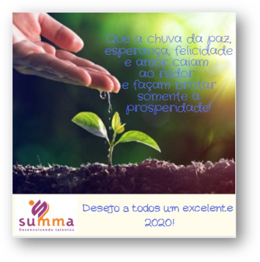 Prosperidade a todos em 2020!