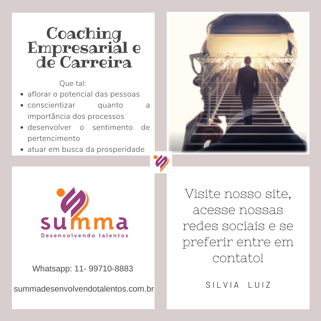 Coaching…trajetória para a prosperidade!